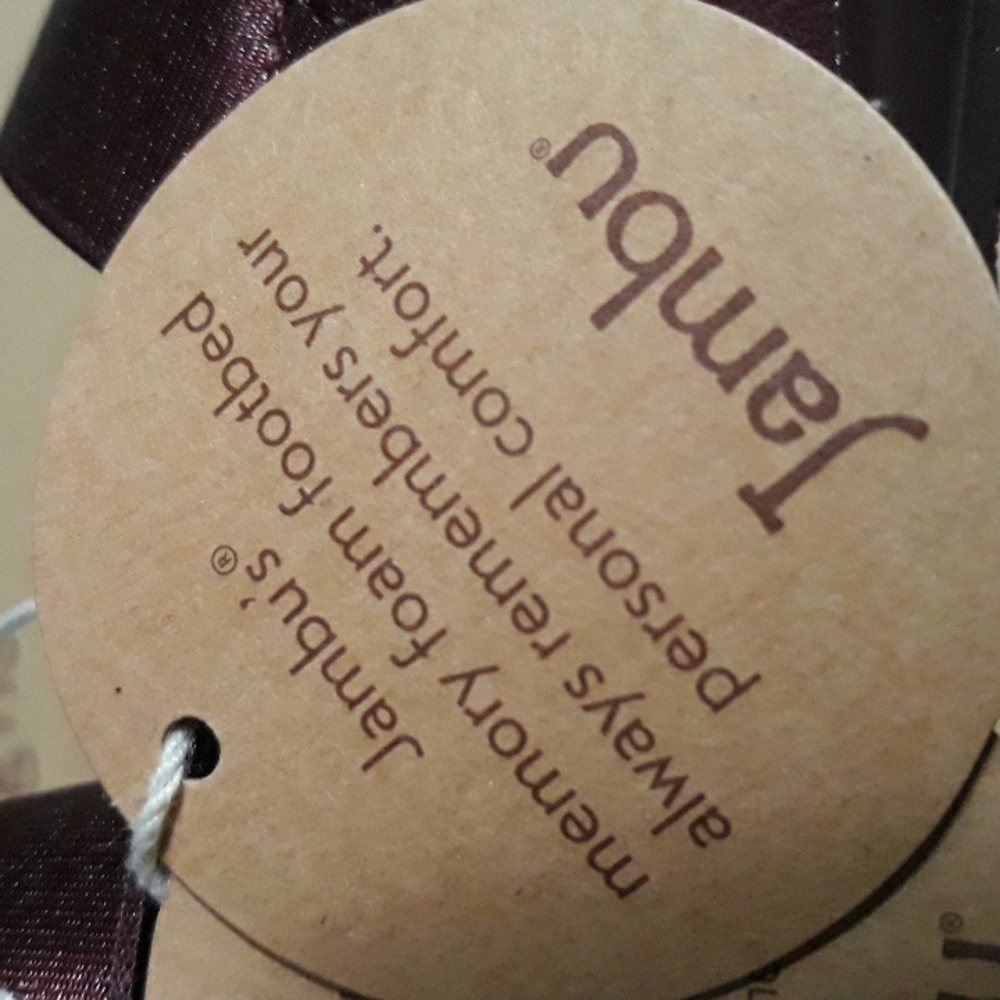 Burgundy Ballet Style  Suede Flats Sz 8.5 - Picture 14 of 16